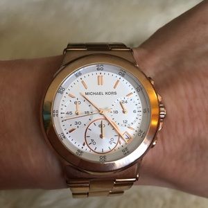 Michael Kors Authentic Rose Gold Watch!✨